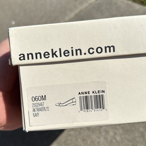 Anne Klein Waverly Wedge Pumps in Navy - Picture 2 of 7